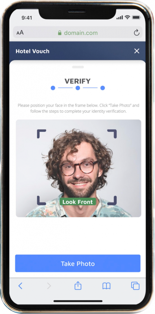 Vouch_Mobile Check-in_Identityverification
