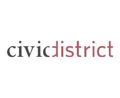 Civic District Logo_White Bg